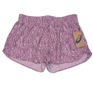 ASICS Running Short Lined Built in Panty Activewear Purple NWT XS